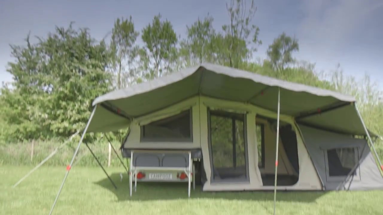 2018 Campooz Lazy Jack trailer tent review Camping & Caravanning YouTube