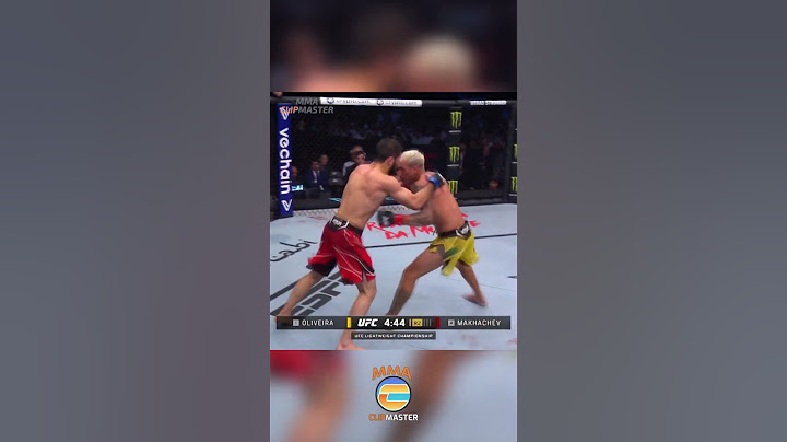 Islam Makhachev SENT Charles Oliveira BACK TO THE BRONX