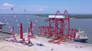 YILPORT Puerto Bolívar is Ready to Serve with 2STS and 6 RTG Cranes