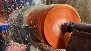 Red Wood Turning Techniques You've Never Seen Before // Inspirational Wood Turning Art