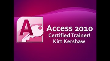Microsoft Access 2010 Queries: Create a Query in Design View