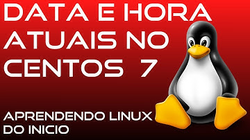 Como mostra data e hora atuais no linux