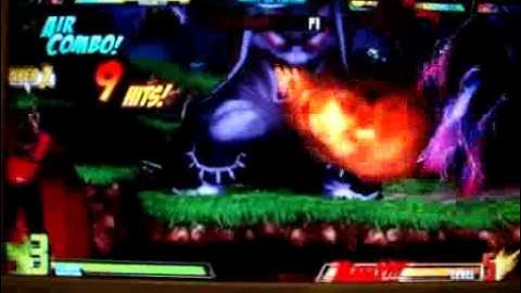 MvC3: Morrigan 50% combo w/ Magneto assist