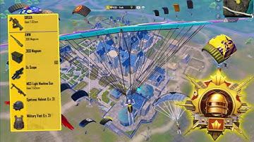 Wow😍NEW BEST LANDING IN HERE with WHITE MUMMY SET🔥PUBG Mobile