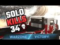 34 KILLS SOLO WARZONE WIN!! (Cod Warzone Gameplay)