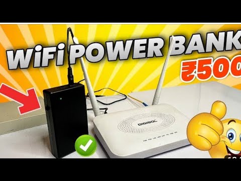 Wi-Fi power bank||BEST UPS FOR WI-FI POWER ROUTER ||👍