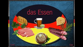 Еда на немецком языке