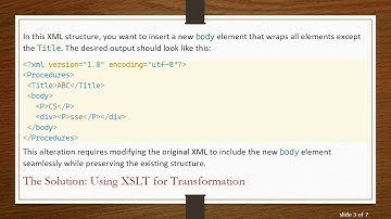How to Add an XML Element Using XSLT