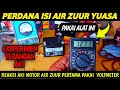 ISI AIR ZUUR AKI MOTOR YUASA YTZ5S - (Cek REAKSI) Voltase aki ketika di isi air zuur Pertama