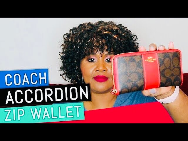COACH®  Accordion Zip Wallet