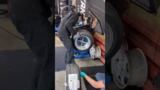 #workequip01 wheel install on the #te72 #4age swapped Corolla project.