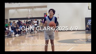 John Clark 2025 6'9 Klein Cain High School (TJ Ford Adidas Gold)