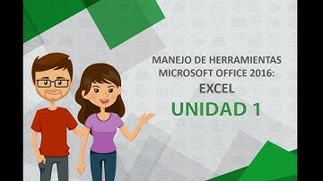 Curso Excel Basico . Actividad 1: La Interfaz De Excel. Excel 2016