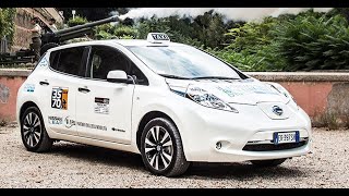 Nissan Leaf Аze0 в такси при наличии быстрых зарядок