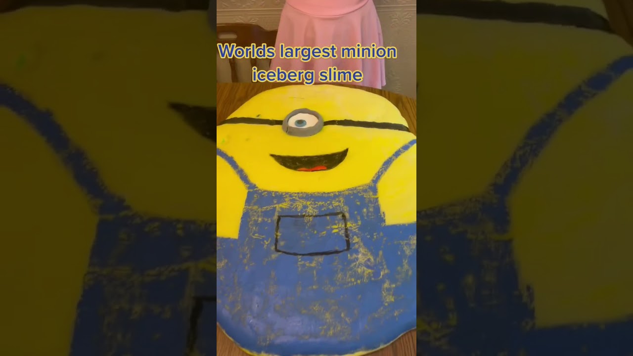 Giant minion iceberg slime