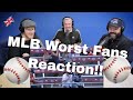 MLB Worst Fans REACTION!! | OFFICE BLOKES REACT!!