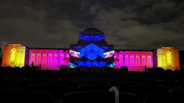 One minute projection mapping 2022 "The fact of the life" by Momap Studio