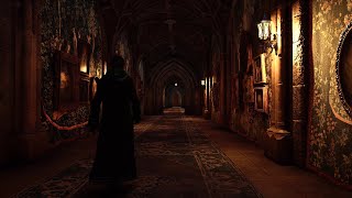 Exploring Hogwarts at Night 4K