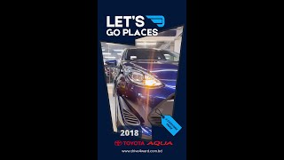 TOYOTA AQUA S SMART 2018 MICA BLUE