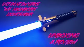 UltimateWorks/Pach Store WF Highborn Custom Lightsaber Unboxing & Review
