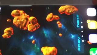 3D Asteroids Pack Android Live Wallpaper screenshot 3