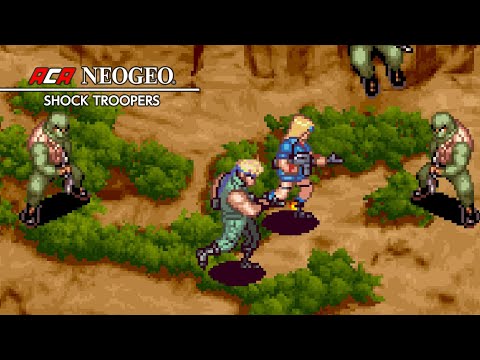 SHOCK TROOPERS ACA NEOGEO (by SNK CORPORATION) IOS Gameplay Video (HD)