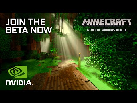 Minecraft RTX Beta | عرض الإطلاق الرسمي المرحلة التجريبية لماينكرافت وتقنية تتبع الأشعة