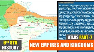 6th std atlas part 7 new empires and kingdoms class 6 history