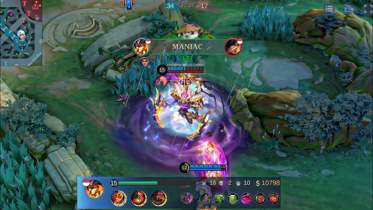 Day 20 || thamuz 21 kill+maniac kena combeck