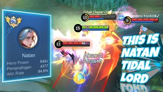 GAMEPLAY NATAN TOP GLOBAL - NATAN JUNGLER GAMEPLAY - ITEM NATAN JUNGLER TERSAKIT BROKEN DAMAGE