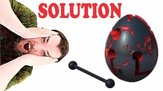 Smart Egg Lava from BePuzzled - Solution