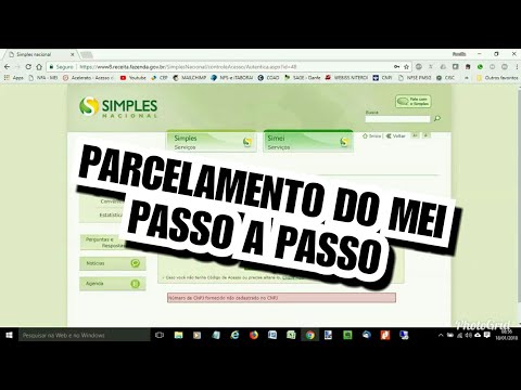 Como Pagar as Contas Atrasadas e Regularizar o CNPjs -(Meis) Microempreendedor Individual 2018.