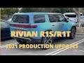 2021 Rivian R1T and R1S Production Updates