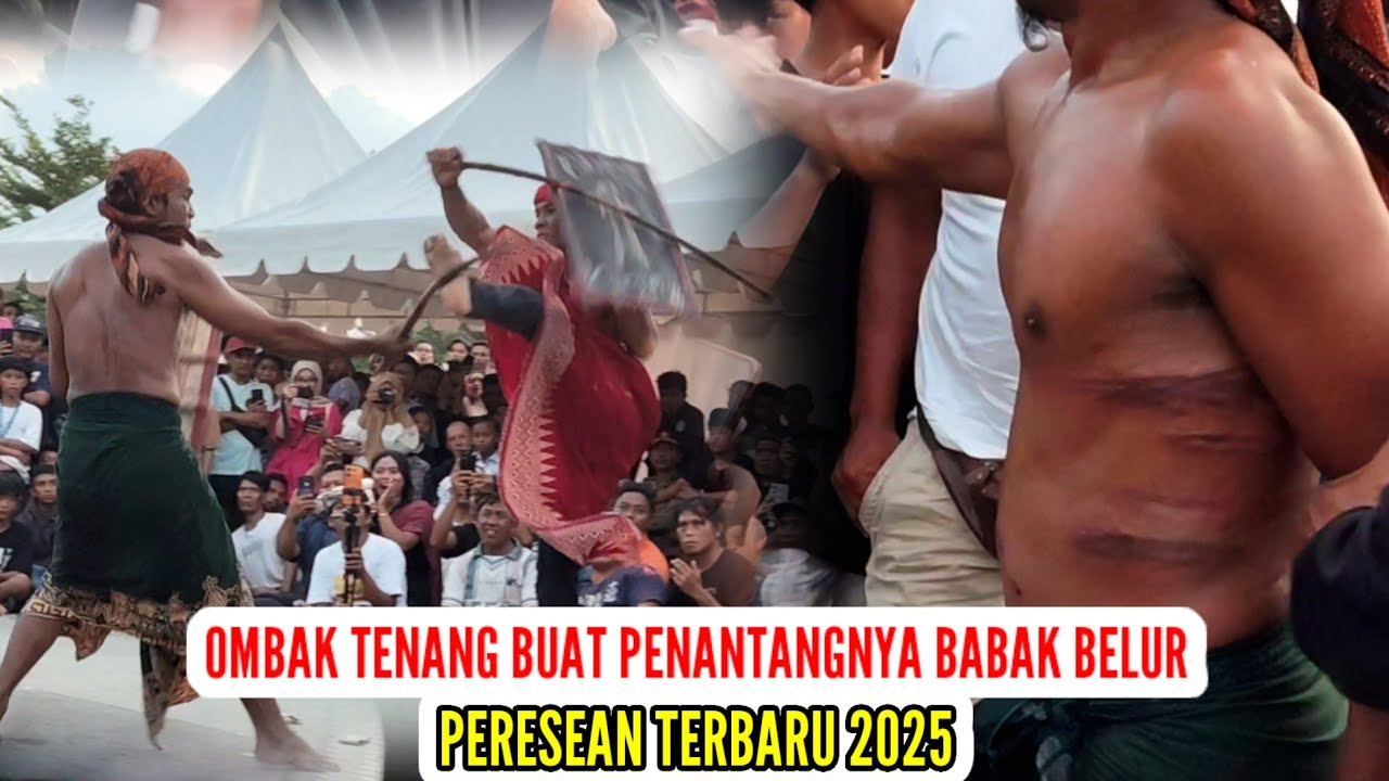 Ombak Tenang Membuat Musuhnya Sampai Babak Belur / Peresean Terbaru 2025