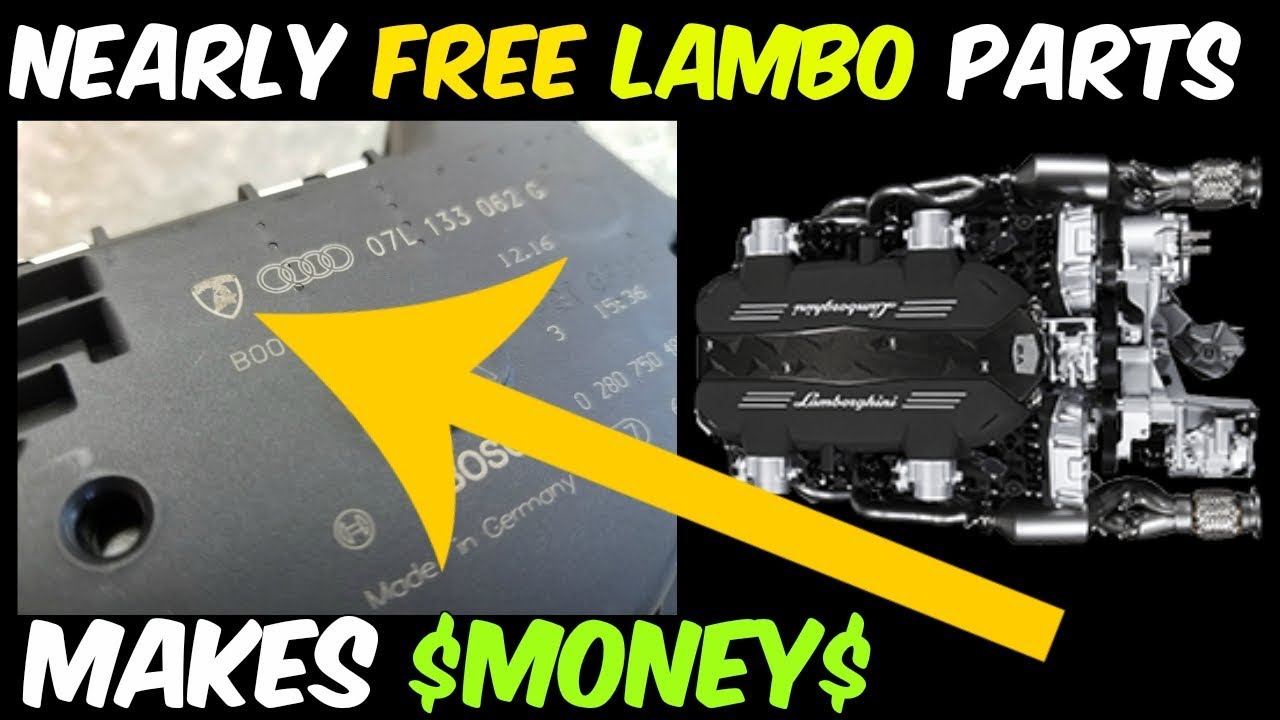 Selling CHEAP Lamborghini Parts Lowers Cost of Salvage ...