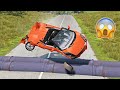 Cars vs Giant Water Pipes! – BeamNG.Drive