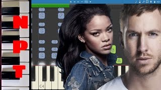 Calvin Harris ft. Rihanna - This Is What You Came For - Piano Tutorial Resimi