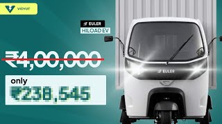 Euler Hiload EV Review in हिन्दी | Best Commercial Electric Auto | Vidyut