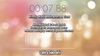 Story Wa Rindu Nabi Muhammad Saw By Zafira AlKhoiri