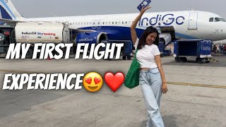 My first flight experience😍❤️||Yashasvi Rajpoot||