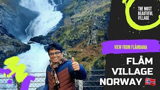 Flåm village Norway 🇳🇴,  one of the most beautiful village in the World || A view from Flåmbana
