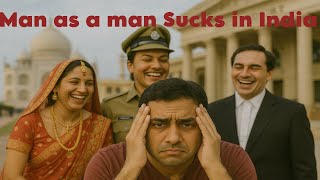 Why it  sucks to be born as a man India . (Harsh Reality)