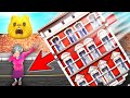 SHE GOT CRUSHED BY A BUILDING! | Scary Teacher 3D