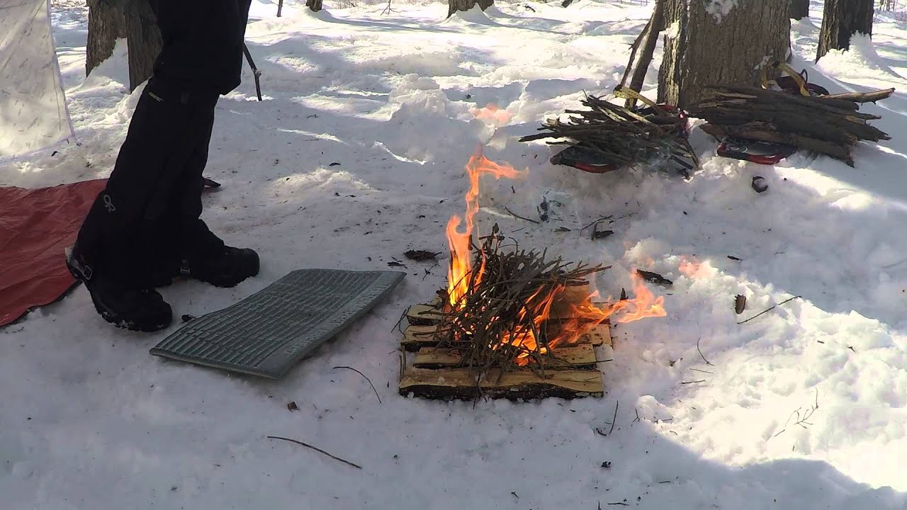 Yellow Birch & Hemlock fire