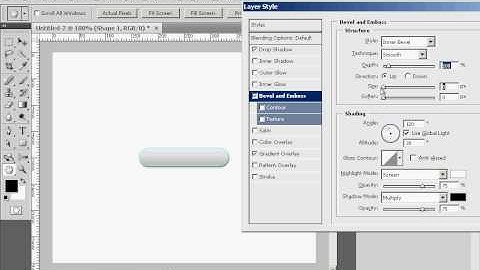 Web 2.0 Button (photoshop tutorial)