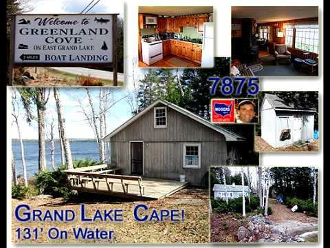 Grand Lake Maine Cape, Extra Land Included, 2 Lots...