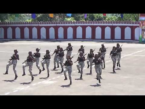 State of Art Arms Drill by Andaman & Nicobar Women Police