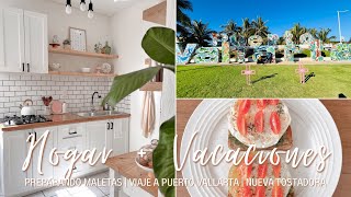 🐚 HOGAR   VACACIONES 🏝️ | SALIMOS DE LA RUTINA ✈️ | HACEMOS MALETAS | VIAJE A PUERTO VALLARTA 🦀