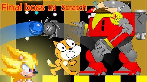 Making the Sonic 2 final boss in scratch summed to 16.55 mins