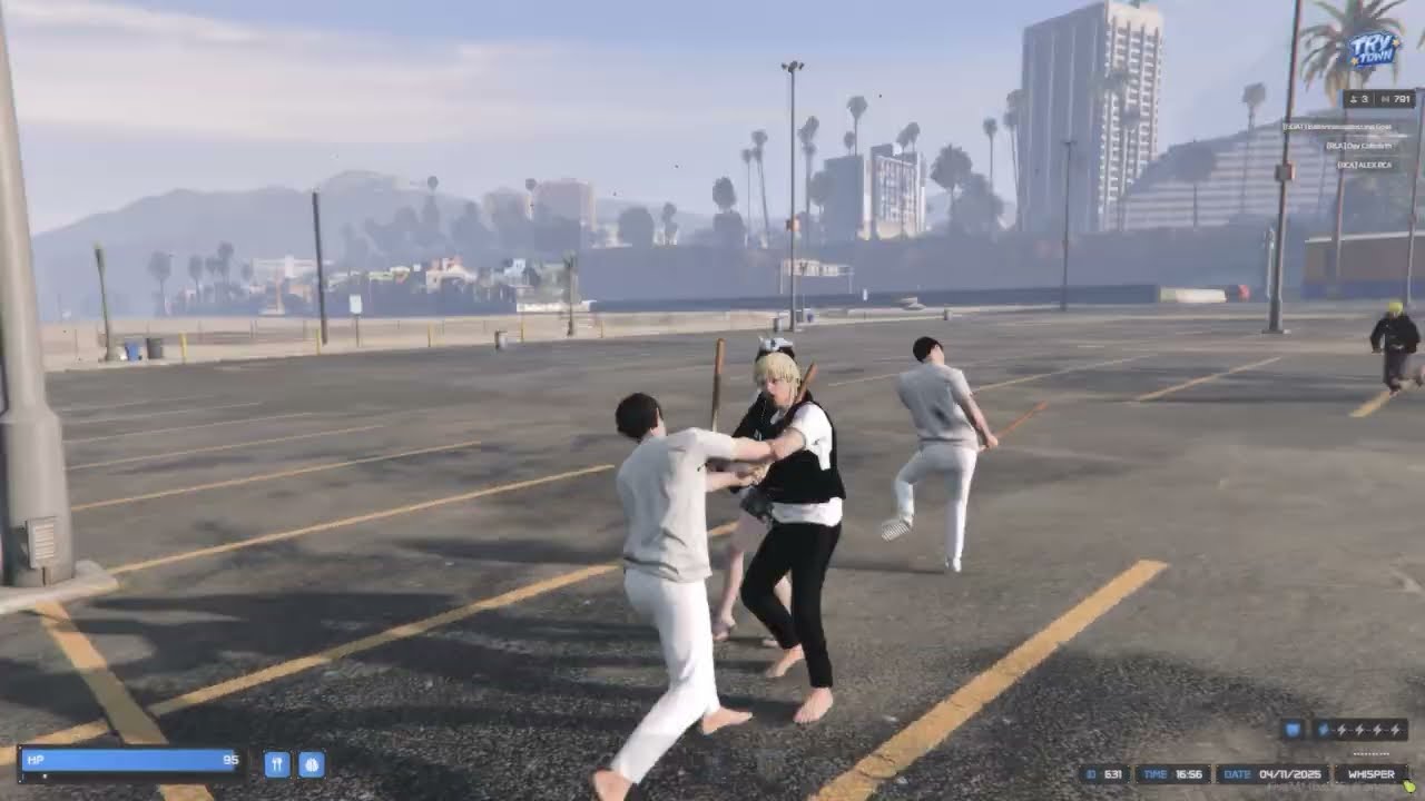 I wonder who you are. #goat #trytown #fivem